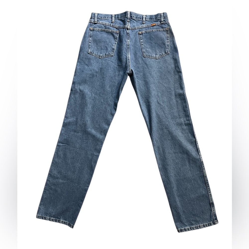 Rustler Jeans Size 36x34 Mens Made in USA Denim Jeans - Picture 2 of 4